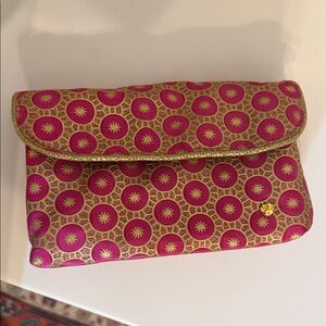 Stephanie Johnson Pink and Gold Bag